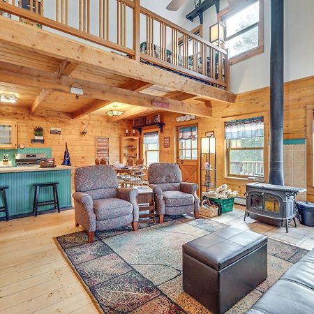 Secluded Black Hawk Log Cabin With Fire Pit! Ngoại thất bức ảnh