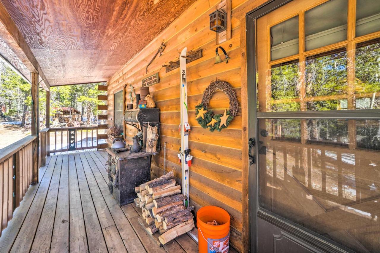 Secluded Black Hawk Log Cabin With Fire Pit! Ngoại thất bức ảnh