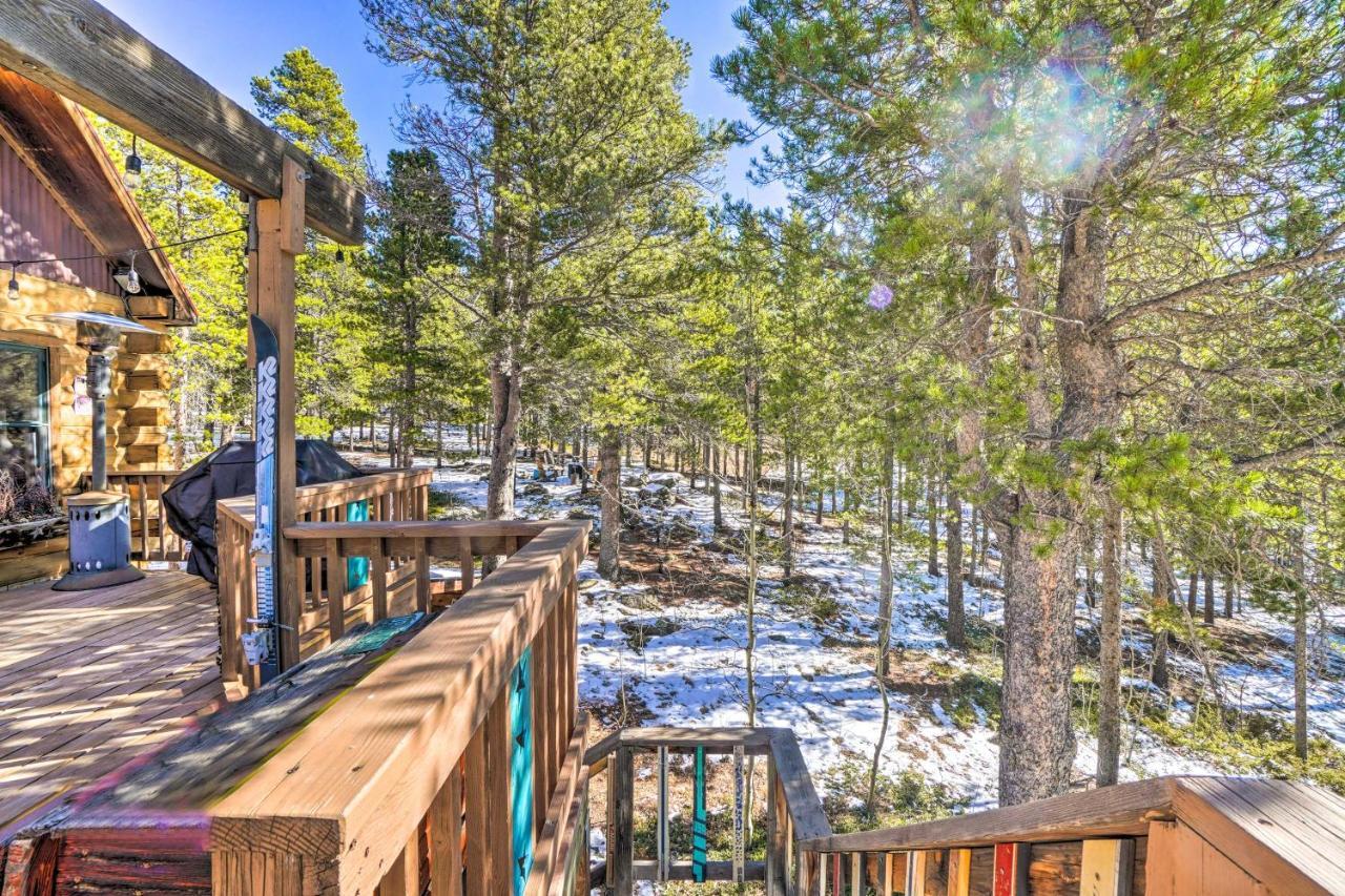 Secluded Black Hawk Log Cabin With Fire Pit! Ngoại thất bức ảnh
