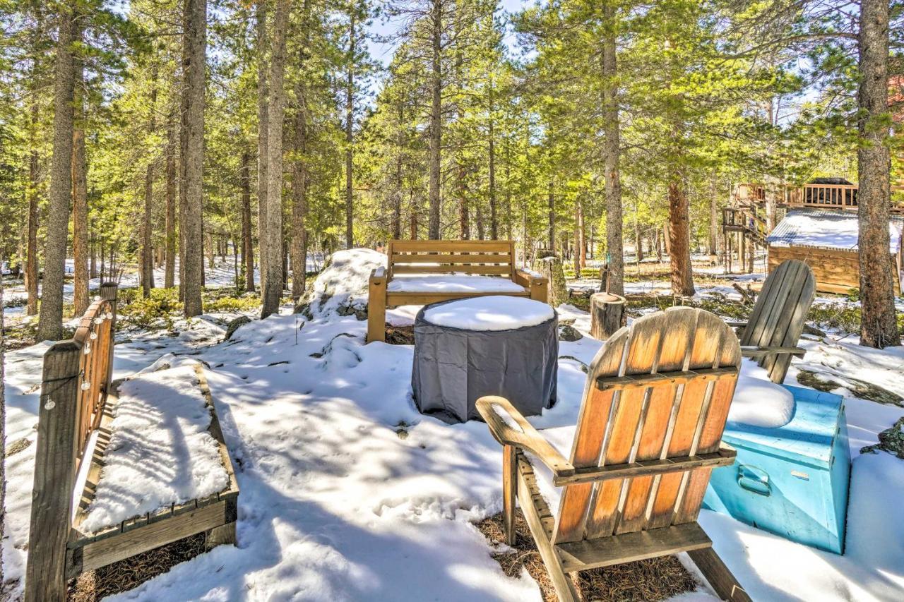 Secluded Black Hawk Log Cabin With Fire Pit! Ngoại thất bức ảnh