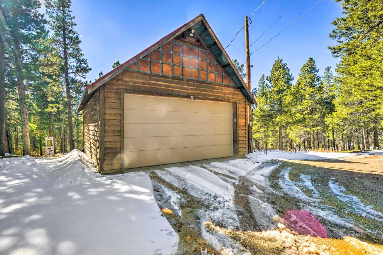 Secluded Black Hawk Log Cabin With Fire Pit! Ngoại thất bức ảnh